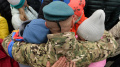 Наши гости - военнослужащие воздушно-десантного полка